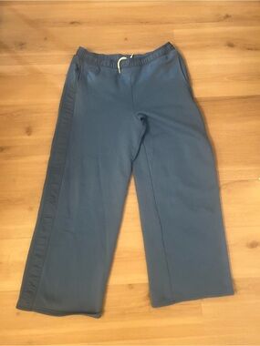 Aerie Wide Leg fleece Pants